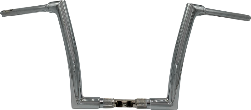 FAT BAGGERS INC. 1-1/2" EZ Install Flat Top Handlebar - 12" - Chrome 616012