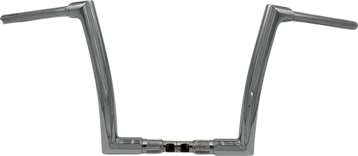 FAT BAGGERS INC. 1-1/2" EZ Install Flat Top Handlebar - 12" - Chrome 616012