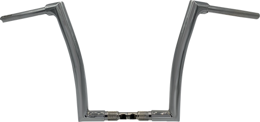 FAT BAGGERS INC. 1-1/2" EZ Install Flat Top Handlebar - 14" - Chrome 616014