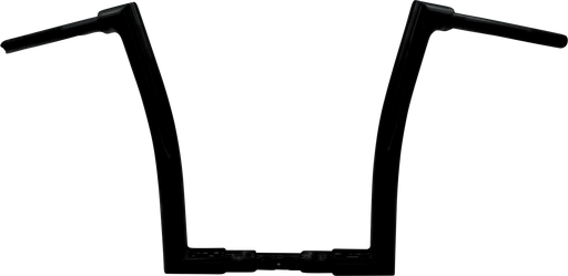 FAT BAGGERS INC. 1-1/2" EZ Install Flat Top Handlebar - 14" - Black 616014-B