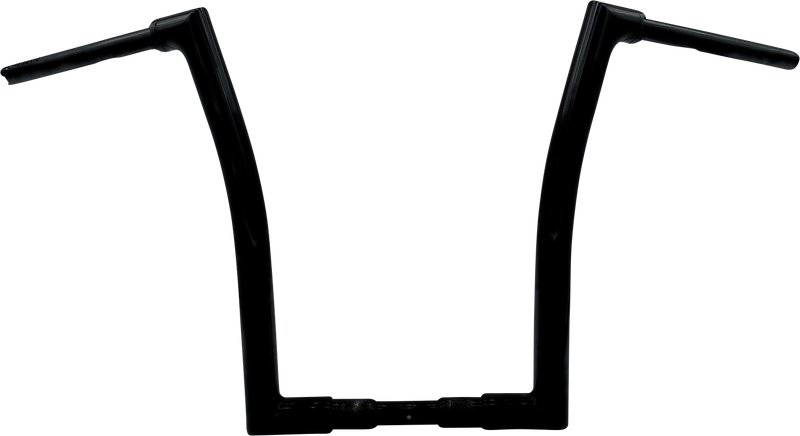 FAT BAGGERS INC. 1-1/2" EZ Install Flat Top Handlebar - 16" - Black 616016-B