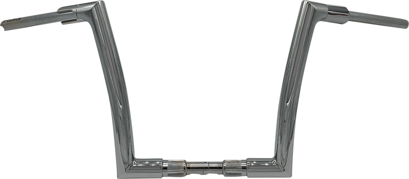 FAT BAGGERS INC. 1-1/2" EZ Install Flat Top Handlebar - 12" - Chrome 618012