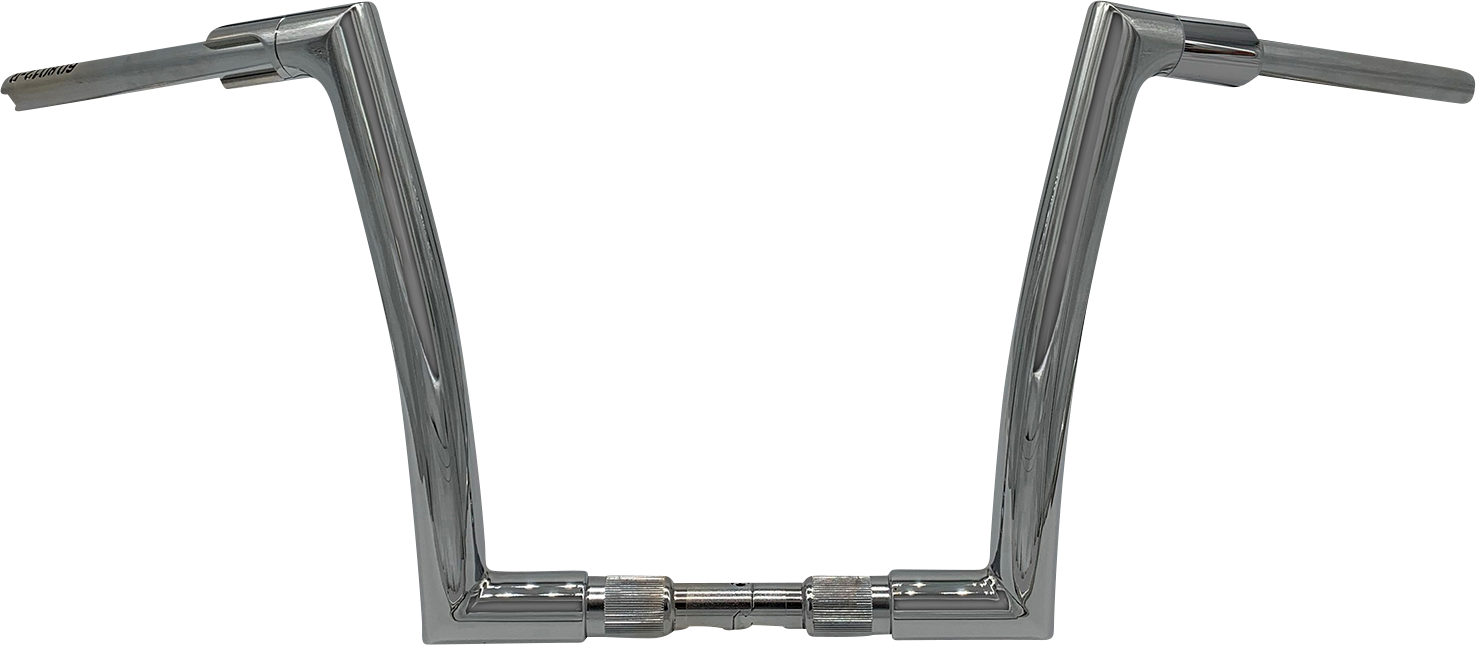 FAT BAGGERS INC. 1-1/2" EZ Install Flat Top Handlebar - 12" - Chrome 618012