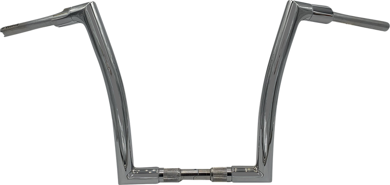 FAT BAGGERS INC. 1-1/2" EZ Install Flat Top Handlebar - 14" - Chrome 618014