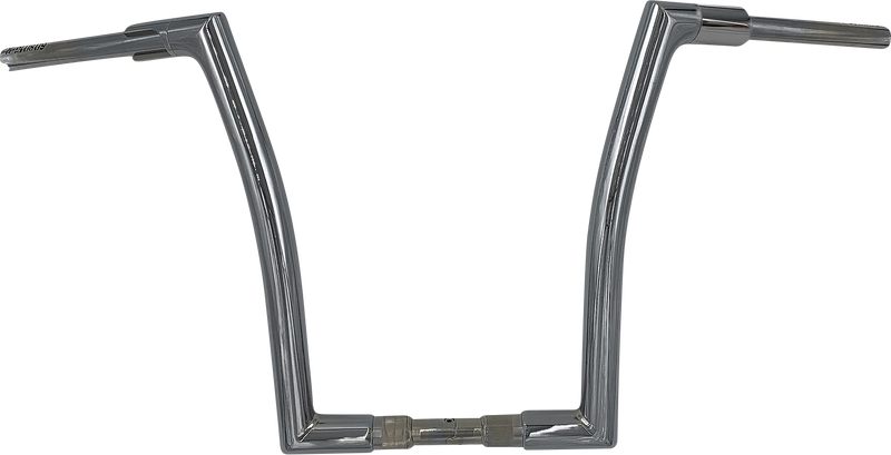 FAT BAGGERS INC. 1-1/2" EZ Install Flat Top Handlebar - 16" - Chrome 618016