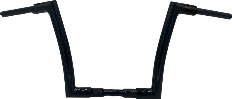 FAT BAGGERS INC. 1-1/2" EZ Install Flat Top Handlebar - 12" - Black 618012-B