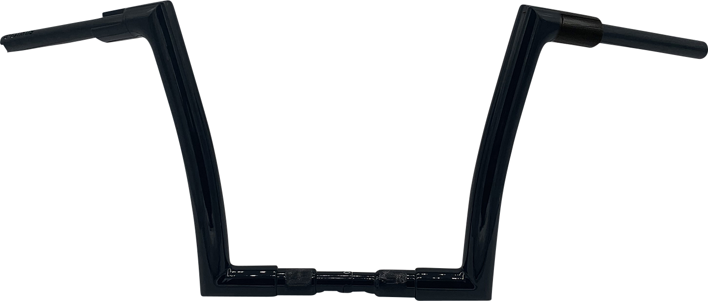FAT BAGGERS INC. 1-1/2" EZ Install Flat Top Handlebar - 12" - Black 618012-B