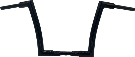 FAT BAGGERS INC. 1-1/2" EZ Install Flat Top Handlebar - 12" - Black 618012-B