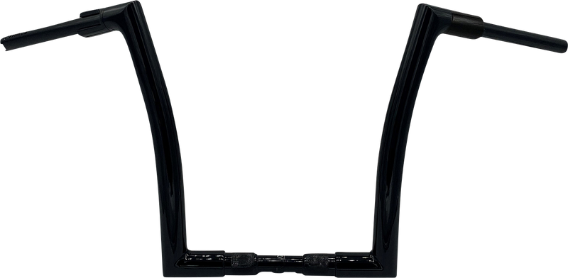 FAT BAGGERS INC. 1-1/2" EZ Install Flat Top Handlebar - 14" - Black 618014-B