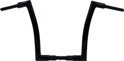 FAT BAGGERS INC. 1-1/2" EZ Install Flat Top Handlebar - 14" - Black 618014-B