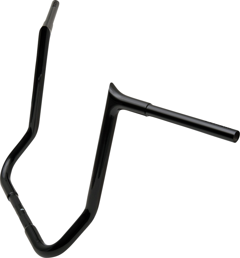FAT BAGGERS INC. 1-1/4" EZ Install Pointed Top Handlebar Kit - 16" - Black 919016-B