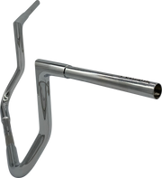 FAT BAGGERS INC. 1-1/4" EZ Install Flat Top Handlebar Kit - 12" - Chrome 719012