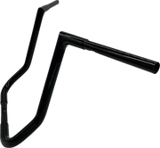 FAT BAGGERS INC. 1-1/4" EZ Install Flat Top Handlebar Kit - 16" - Black 719016-B