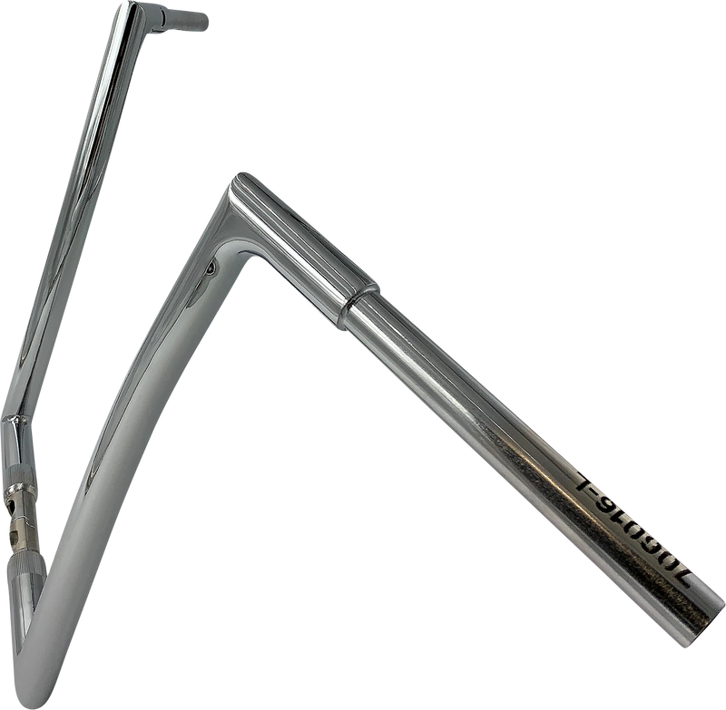 FAT BAGGERS INC. 1-1/4" EZ Install Flat Top Handlebar Kit - 16" - Chrome 719916