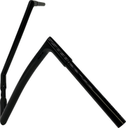 FAT BAGGERS INC. 1-1/4" EZ Install Flat Top Handlebar Kit - 16" - Black 719916-B