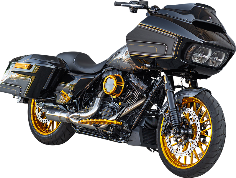 ARLEN NESS Factory Length Fork Tubes - 49 mm - 22.875" / 22-7/8" - Gold