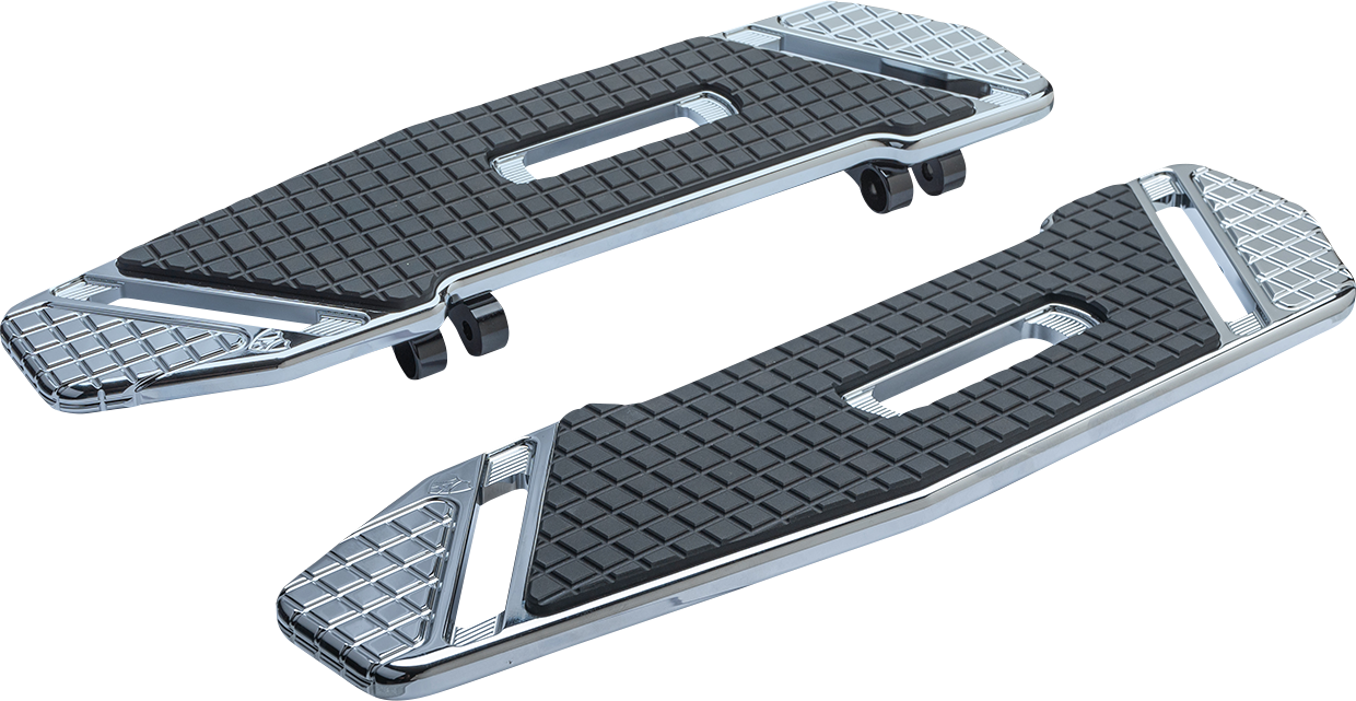 ARLEN NESS SpeedLiner Floorboards - Driver - Chrome - 1980-2022 TOURING, SOFTAIL MODELS