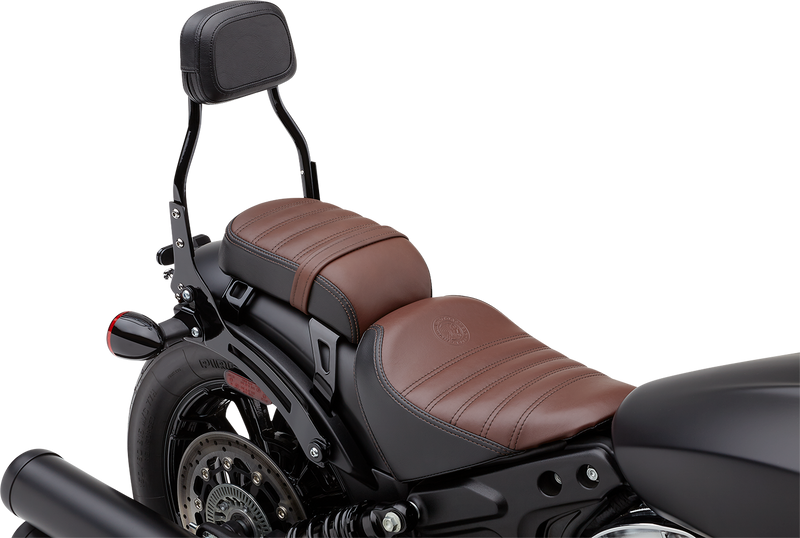 COBRA Detachable Backrest - Mini - Black - Bobber