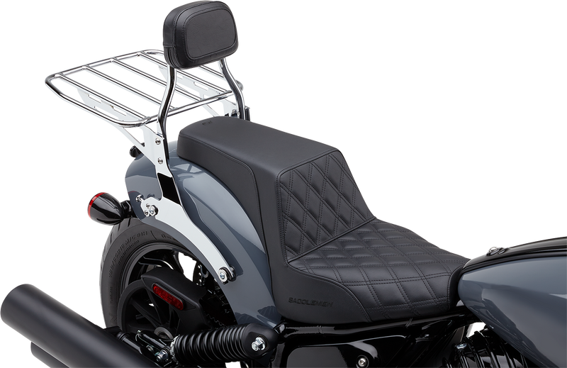 COBRA Detachable Backrest - Mini - Chrome - Chieftain