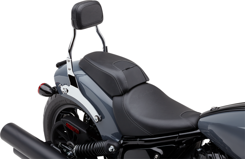 COBRA Detachable Backrest - Mini - Chrome - Chieftain