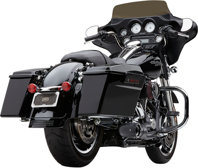 COBRA Turn Out 2-into-1 Exhaust System - Black