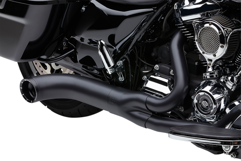 COBRA Turn Out 2-into-1 Exhaust System - Black
