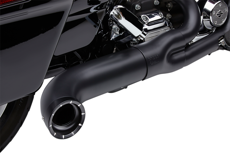 COBRA Turn Out 2-into-1 Exhaust System - Black