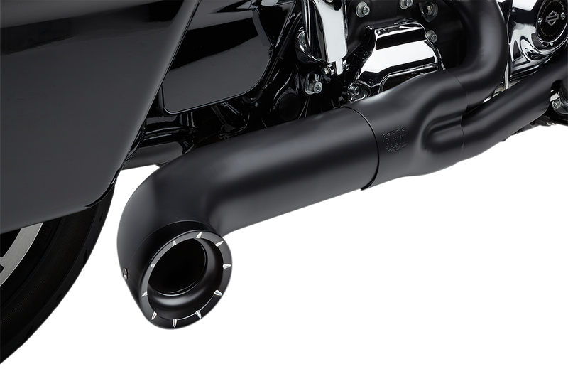 COBRA Turn Out 2-into-1 Exhaust System - Black
