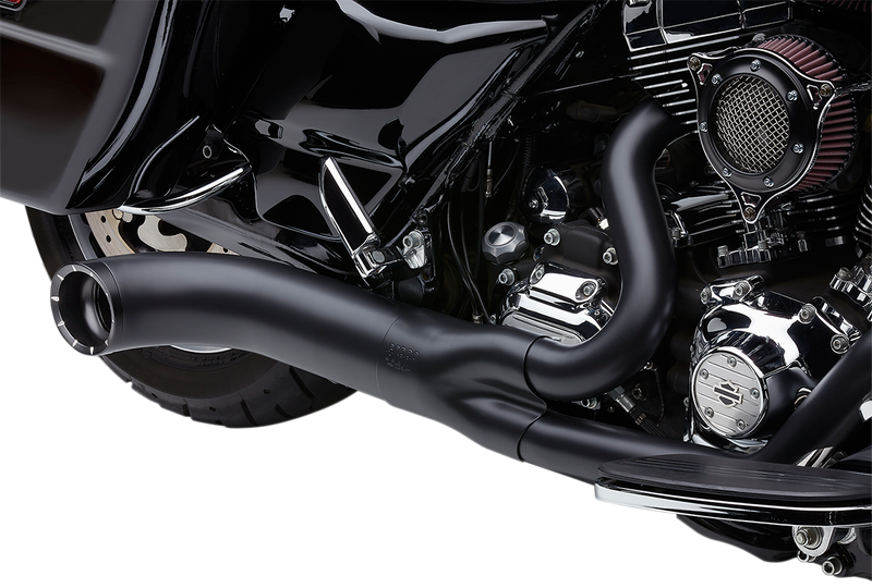 COBRA Turn Out 2-into-1 Exhaust System - Black