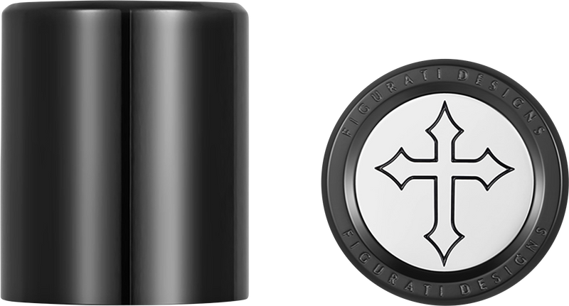 FIGURATI DESIGNS Docking Covers - Short - Cross - Black FD41-DC-2530-BK