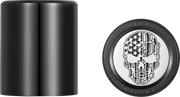 FIGURATI DESIGNS Docking Covers - American Flag Skull - Short - Contrast Cut - Black FD27-DC-2530-BK
