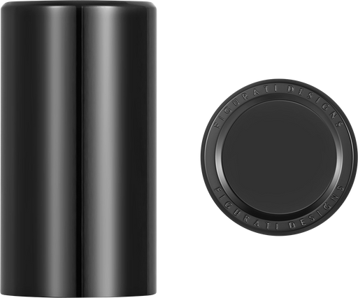 FIGURATI DESIGNS Docking Hardware Covers - Long - Black FD65-DC-2545-BK