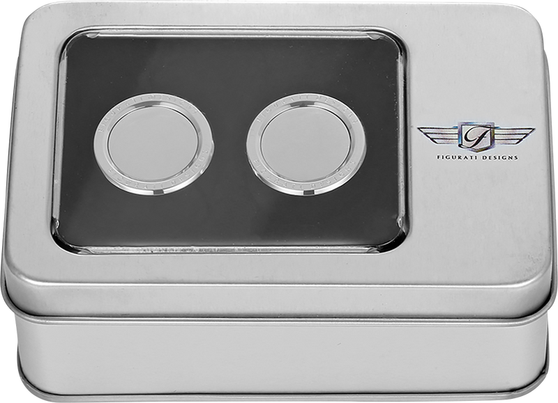 FIGURATI DESIGNS Docking Covers - Short - Silver FD60-DC-2530-SS