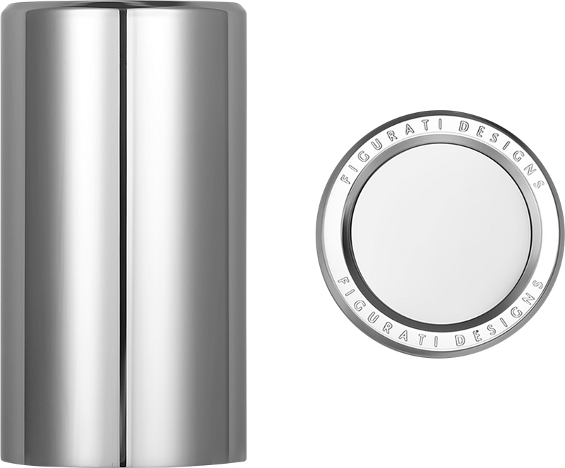 FIGURATI DESIGNS Docking Covers - Long - Silver FD60-DC-2545-SS