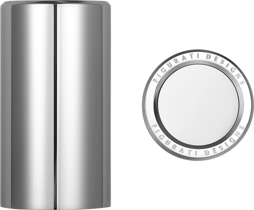 FIGURATI DESIGNS Docking Covers - Long - Silver FD60-DC-2545-SS