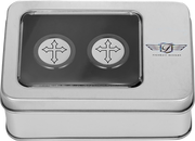 FIGURATI DESIGNS Docking Covers - Short - Cross - Black FD41-DC-2530-BK