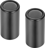 FIGURATI DESIGNS Docking Hardware Covers - Long - Black FD65-DC-2545-BK