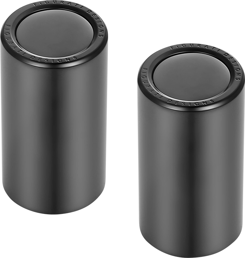 FIGURATI DESIGNS Docking Hardware Covers - Long - Black FD65-DC-2545-BK