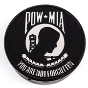 FIGURATI DESIGNS Swing Arm Covers - POW MIA - Custom - Black FD55-POW-BLK