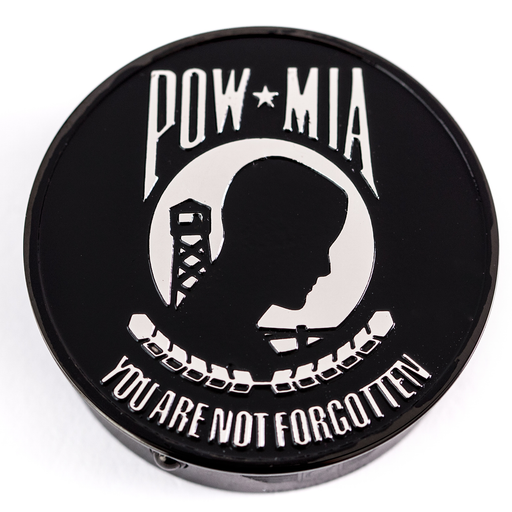 FIGURATI DESIGNS Swing Arm Covers - POW MIA - Custom - Black FD55-POW-BLK