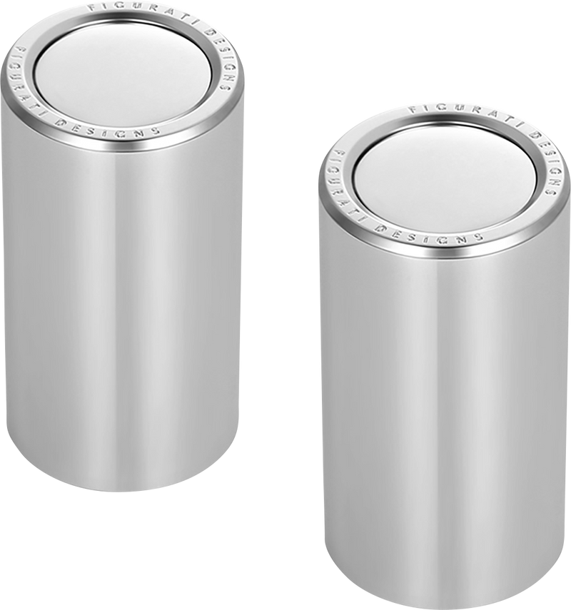 FIGURATI DESIGNS Docking Covers - Long - Silver FD60-DC-2545-SS