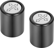 FIGURATI DESIGNS Docking Covers - Short - Cross - Black FD41-DC-2530-BK