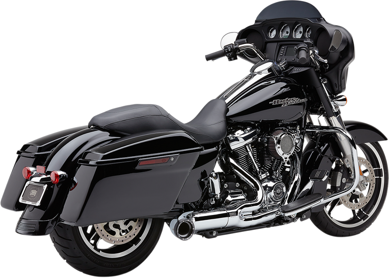 COBRA Turn Out 2-into-1 Exhaust System - Chrome