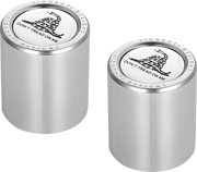 FIGURATI DESIGNS Docking Covers - Don't Tread On Me - Short - Silver FD40-DC-2530-SS