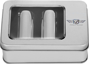 FIGURATI DESIGNS Docking Covers - Long - Silver FD60-DC-2545-SS