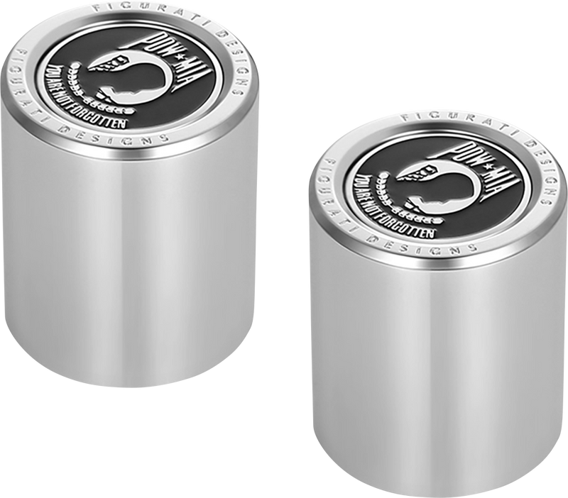 FIGURATI DESIGNS Docking Covers - POW MIA - Short - Silver FD50-DC-2530-SS