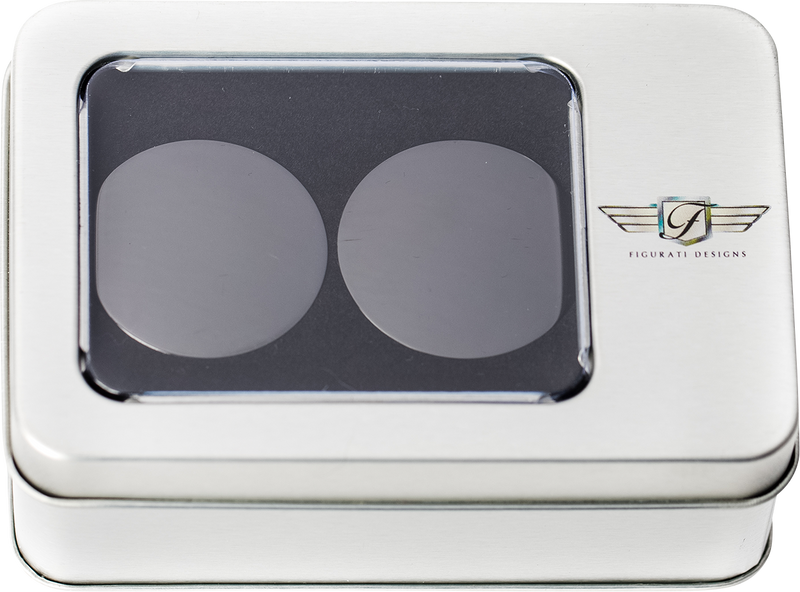 FIGURATI DESIGNS Swing Arm Covers - Custom - Black FD65-BLK