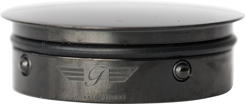 FIGURATI DESIGNS Swing Arm Covers - Custom - Black FD65-BLK