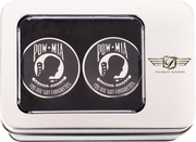 FIGURATI DESIGNS Swing Arm Covers - POW MIA - Custom FD50-POW-SS