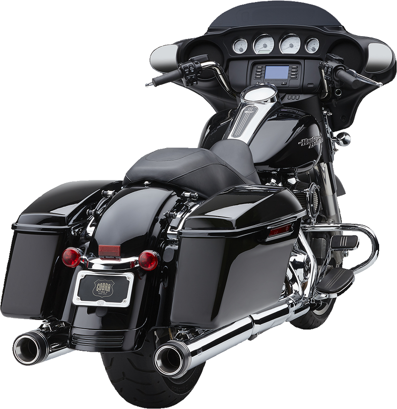 COBRA 4" Neighbor Haters? Series Mufflers - Chrome